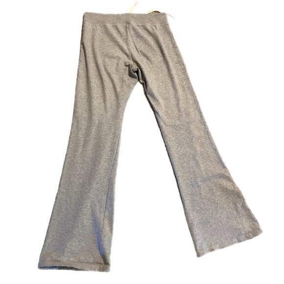 Brandy Melville Y2K Style Light Gray Flared Yoga/Sweatpants - Picture 2 of 4